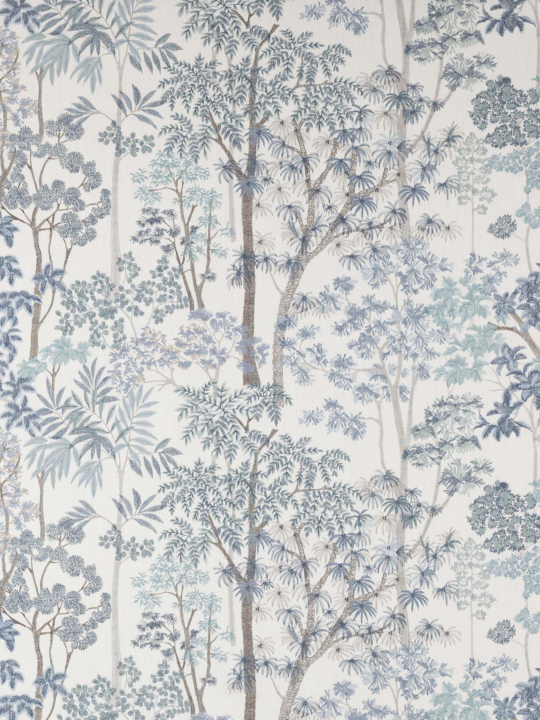 Jane Churchill Kingswood Furnishing Fabric, Blue