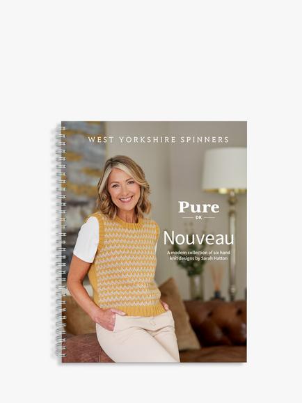 West Yorkshire Spinners Pure DK Knitting Pattern Book by Sarah Hatton, 
