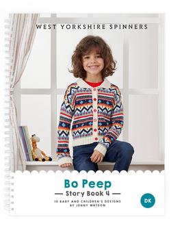 West Yorkshire Spinners Bo Peep Story book 4 Knitting Pattern Book by Jenny Watson, 