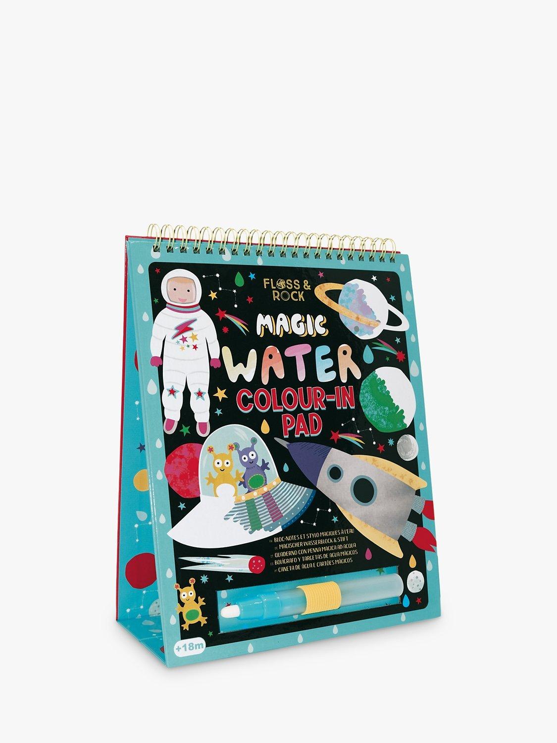 Floss & Rock Space Magic Water Colouring In Pad