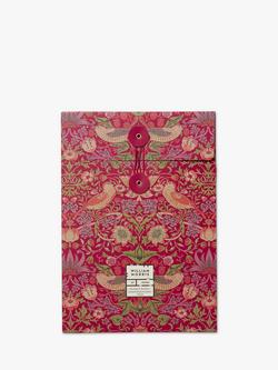 William Morris At Home Strawberry Thief Patchouli & Red Berry Scented Drawer Liners, Pack of 5, Multi