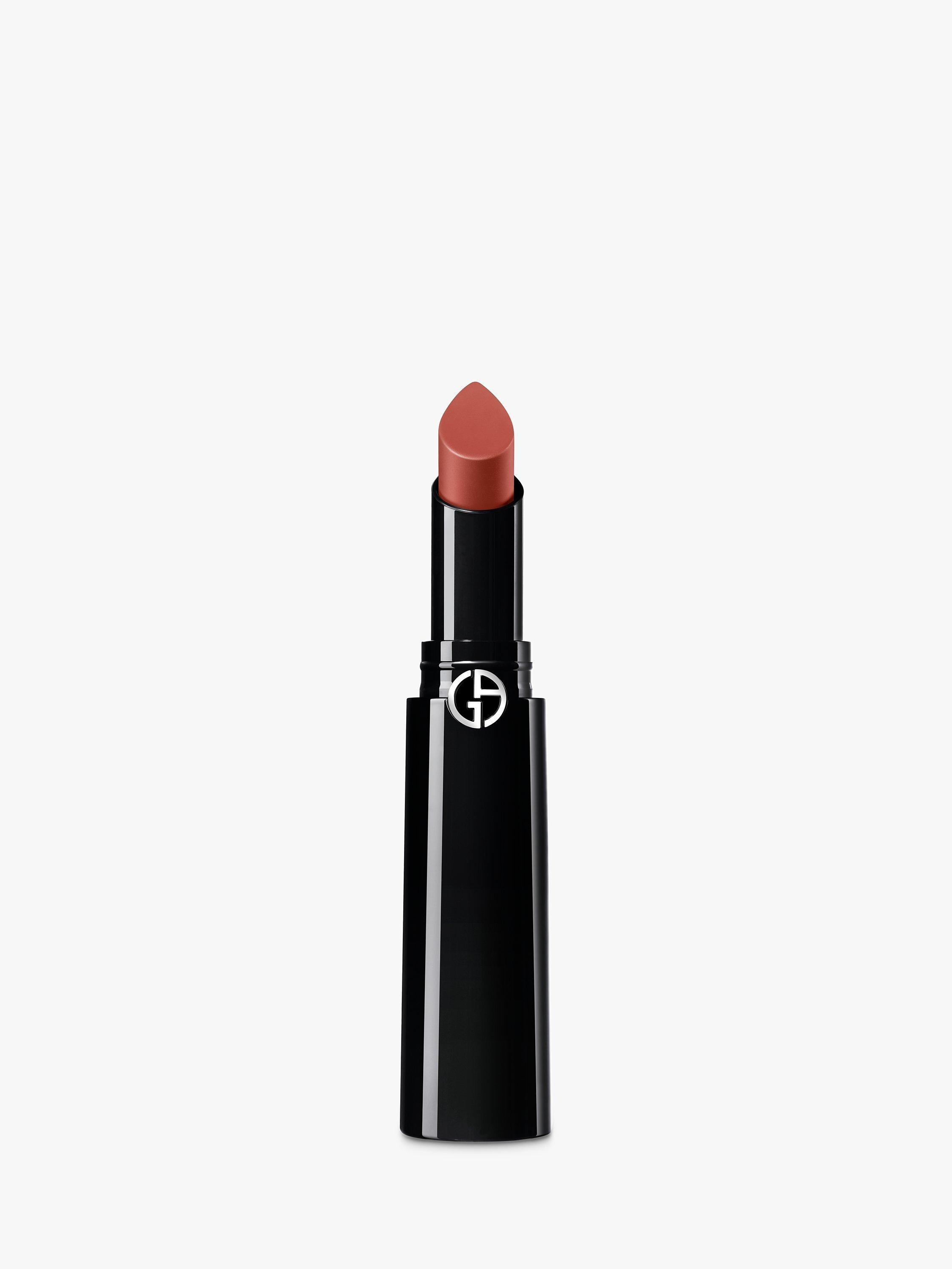 Product image 1 of 7, which shows Giorgio Armani Lip Power Vivid Colour Long Wear Lipstick, 110