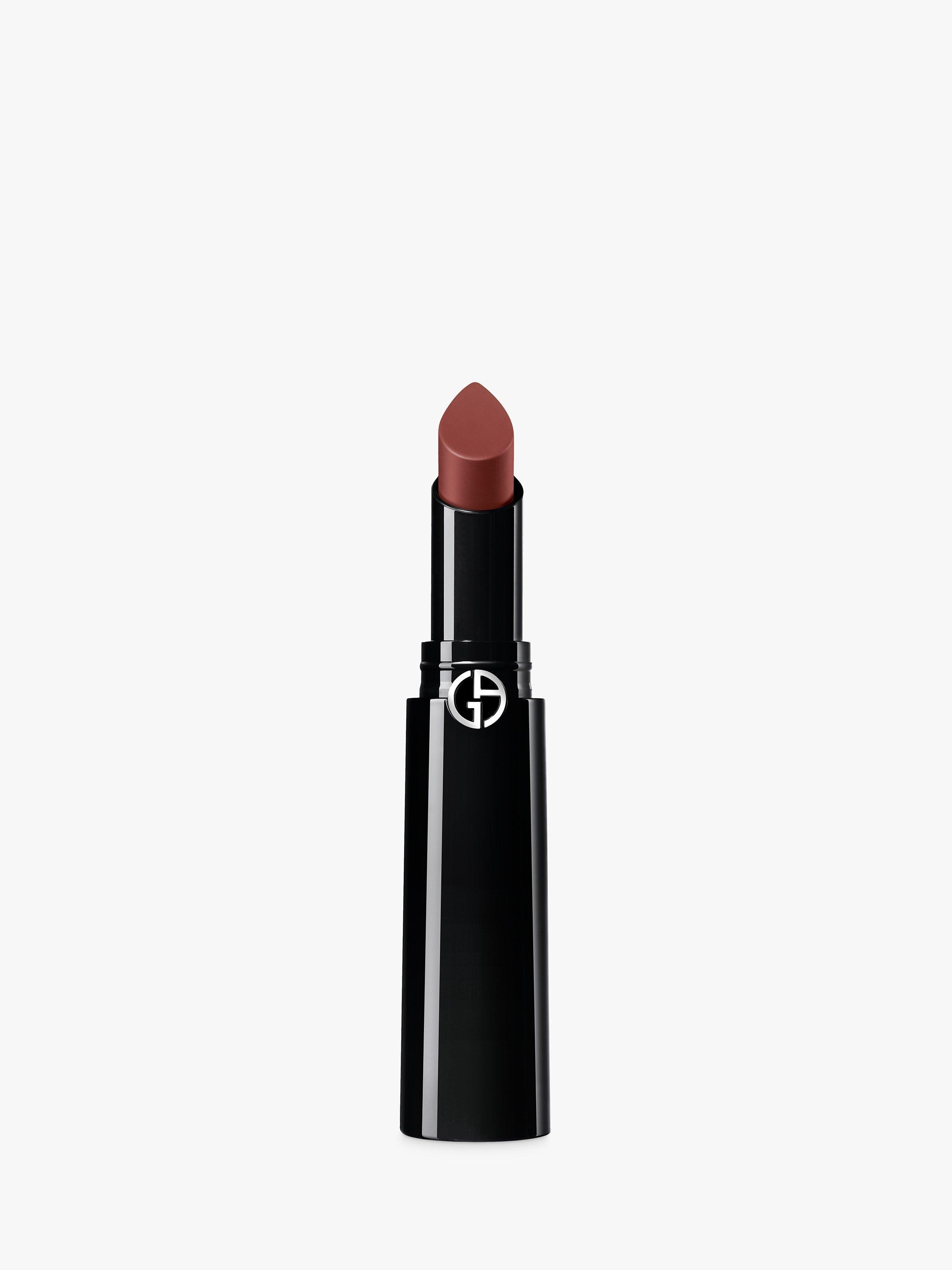 Product image 1 of 7, which shows Giorgio Armani Lip Power Vivid Colour Long Wear Lipstick, 203