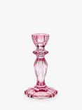 Talking Tables Boho Glass Candle Holder, Pink