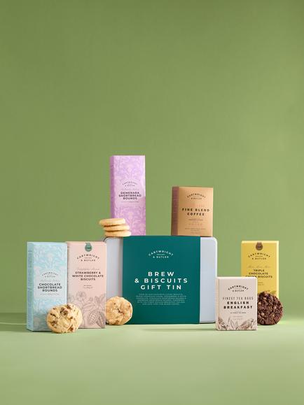 Cartwright & Butler The Brew & Biscuit Gift Box, 