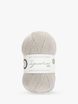 West Yorkshire Spinners Signature 4 Ply Yarn, 100g, Dusty Miller