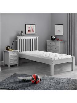 Julian Bowen Capsule Memory Reflex Roll-Up Mattress, Medium Tension, Single, White