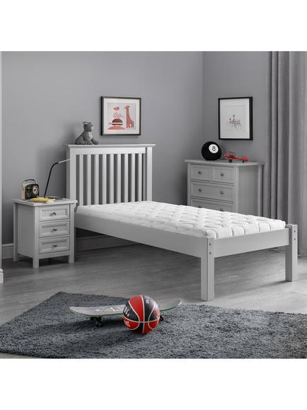 Julian Bowen Capsule Memory Reflex Roll-Up Mattress, Medium Tension, Single, White