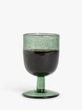 John Lewis Bubble Wine Glass, 272ml, Green