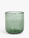 John Lewis Bubble Glass Tumbler, 264ml, Green