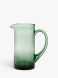 John Lewis Bubble Glass Jug, 1.1L