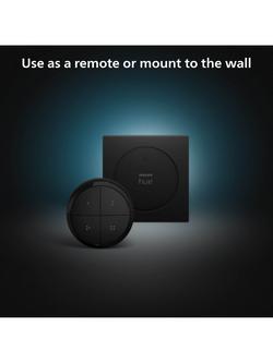 Philips Hue Tap Dial Smart Dimmer Switch, Black - view 2, Black