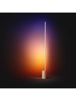 Philips Hue Signe Gradient Floor Lamp, Oak - view 2, Oak