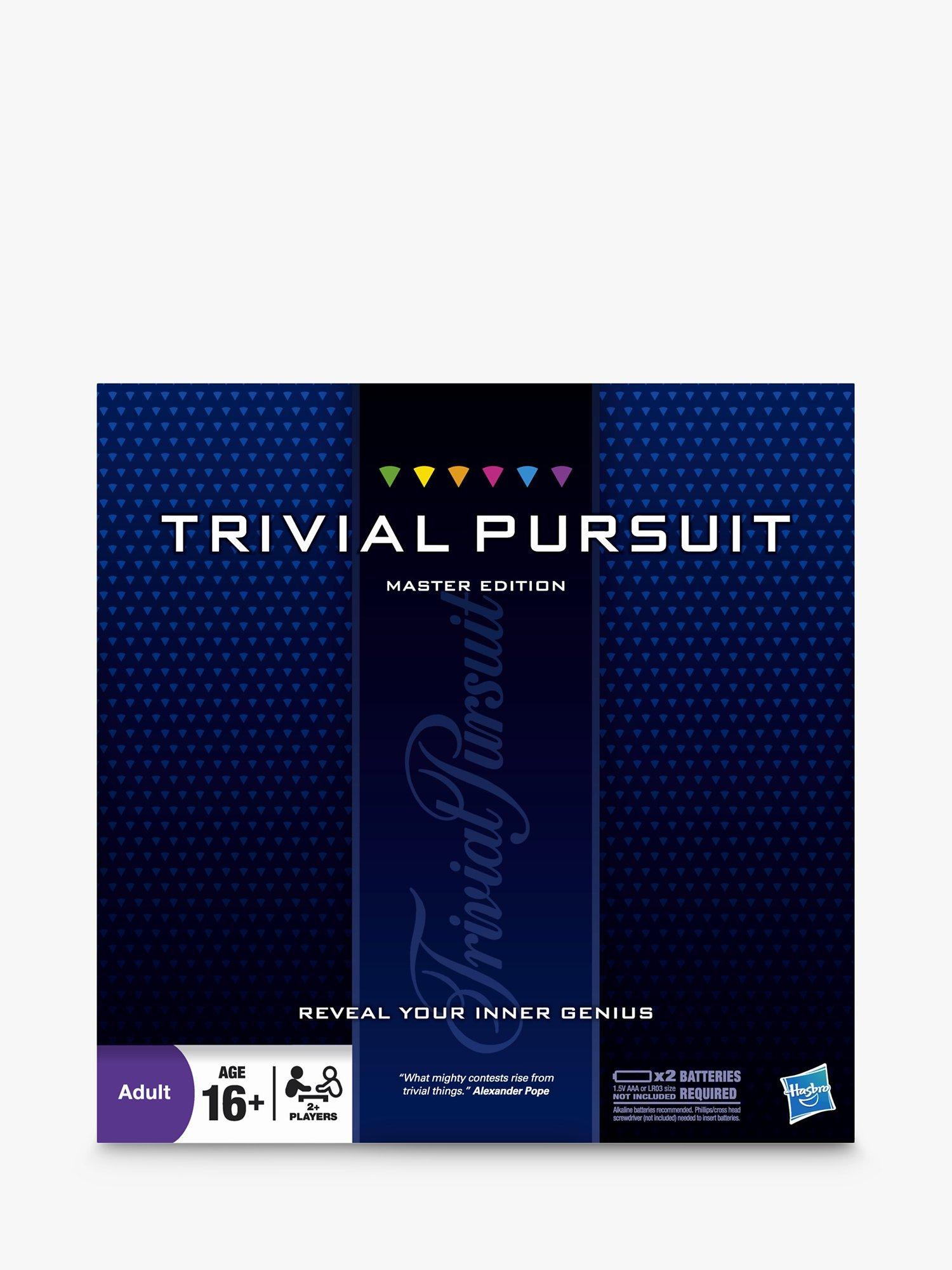 Hasbro Trivial Pursuit Master Edition Board Game