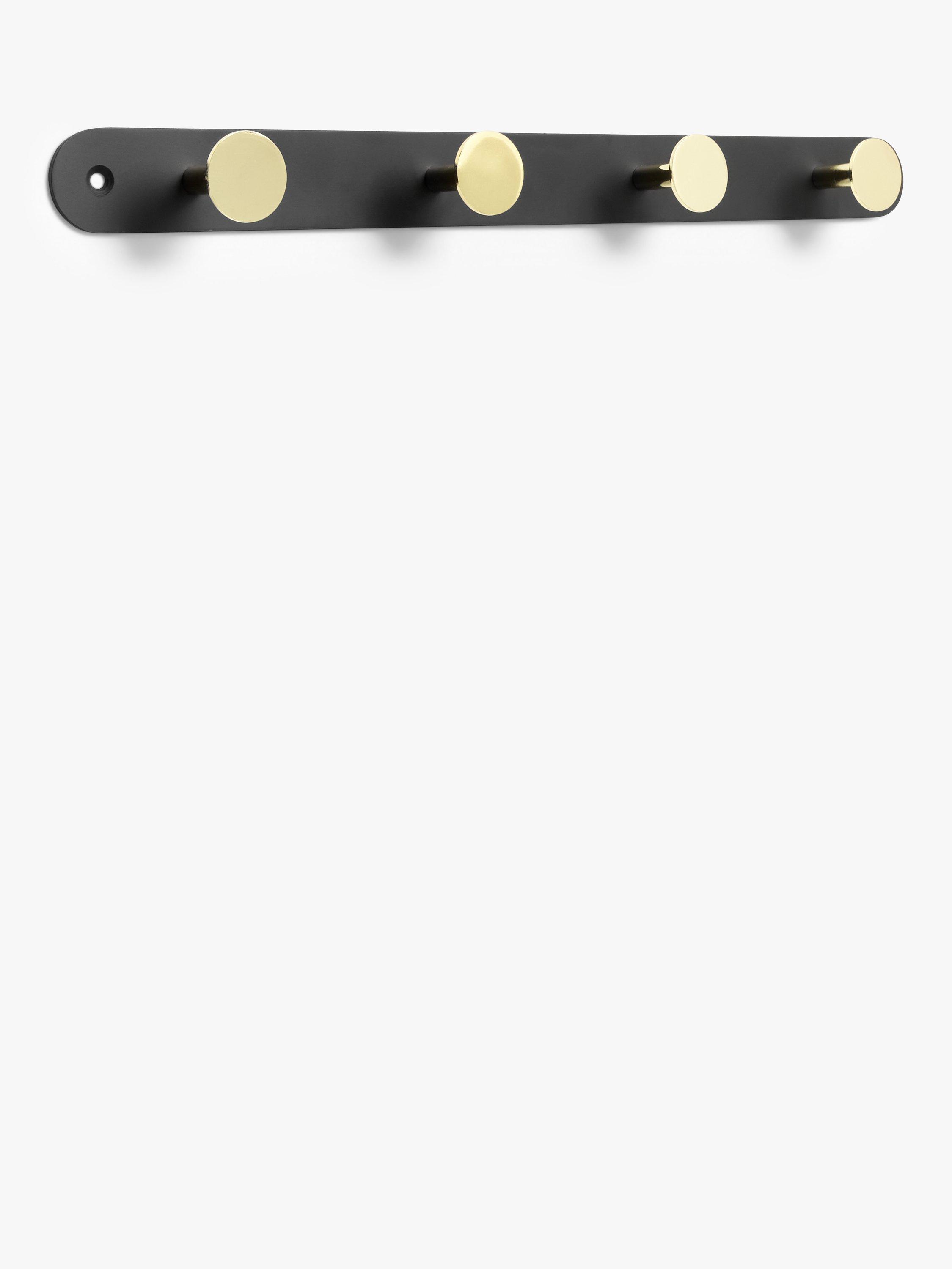 John Lewis ANYDAY Hanging Rack, Black/Gold