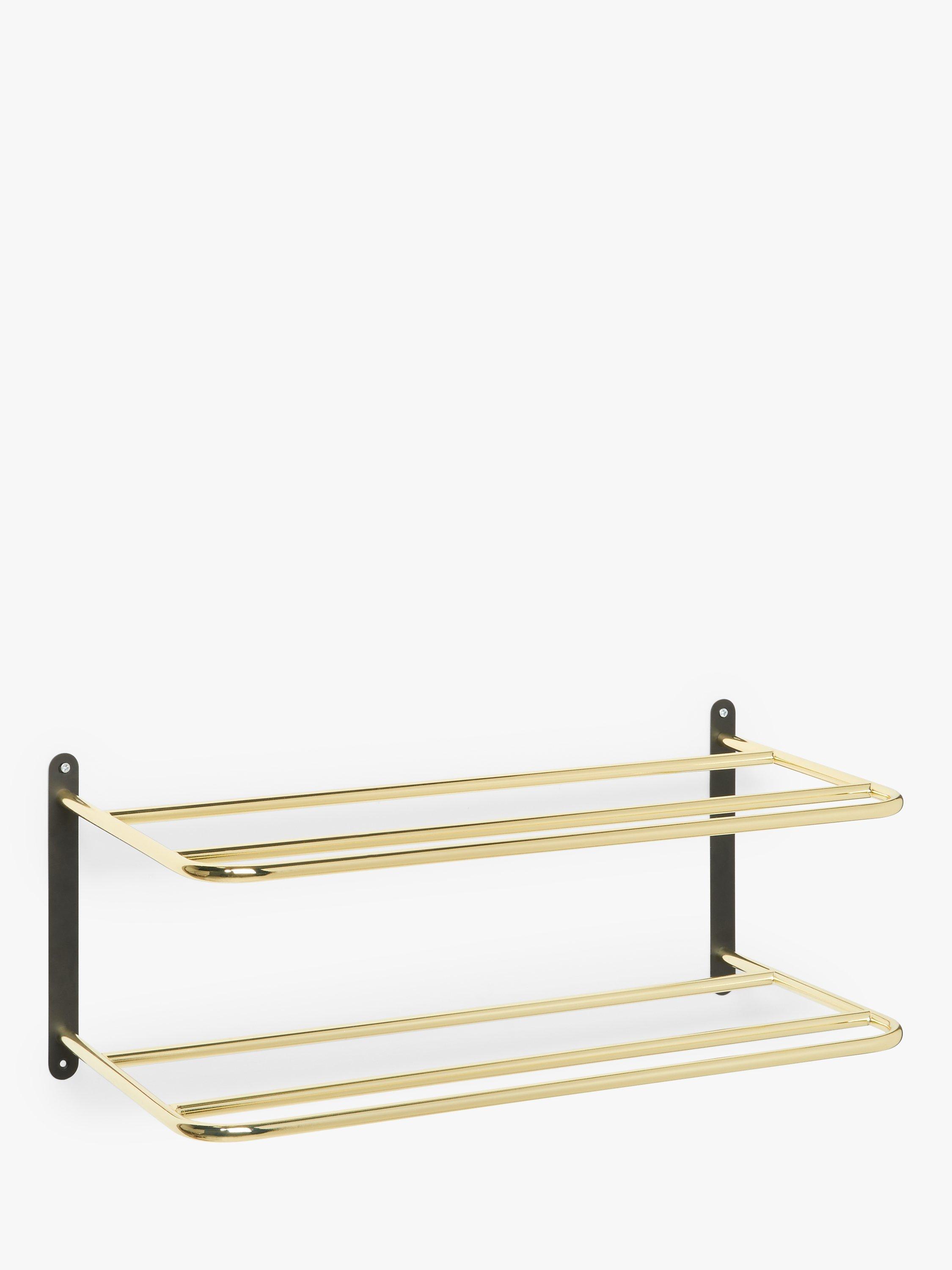 John Lewis ANYDAY 2 Tier Wall Mounted Shoe Rack