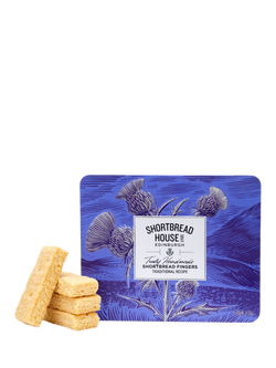 Shortbread House of Edinburgh Traditional Shortbread Fingers Tin, 340g, 