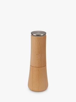 Joseph Joseph No Spill Milltop Wood Salt Mill, Natural, Natural