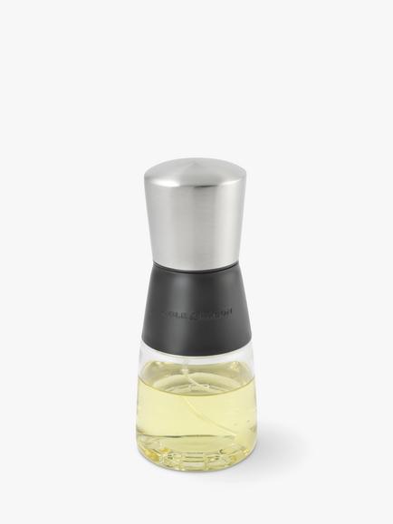Cole & Mason Stainless Steel Oil & Vinegar Mister, Silver/Clear, Silver/Clear