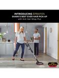 Shark Stratos IZ420UKT Pet Pro Model Cordless Stick Vacuum Cleaner with Anti Hair Wrap Plus & Clean Sense IQ, Mid Grey