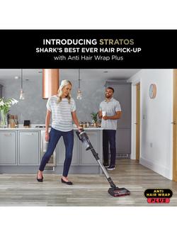 Shark Stratos IZ420UKT Pet Pro Model Cordless Stick Vacuum Cleaner with Anti Hair Wrap Plus & Clean Sense IQ, Mid Grey - view 2, Grey Mid
