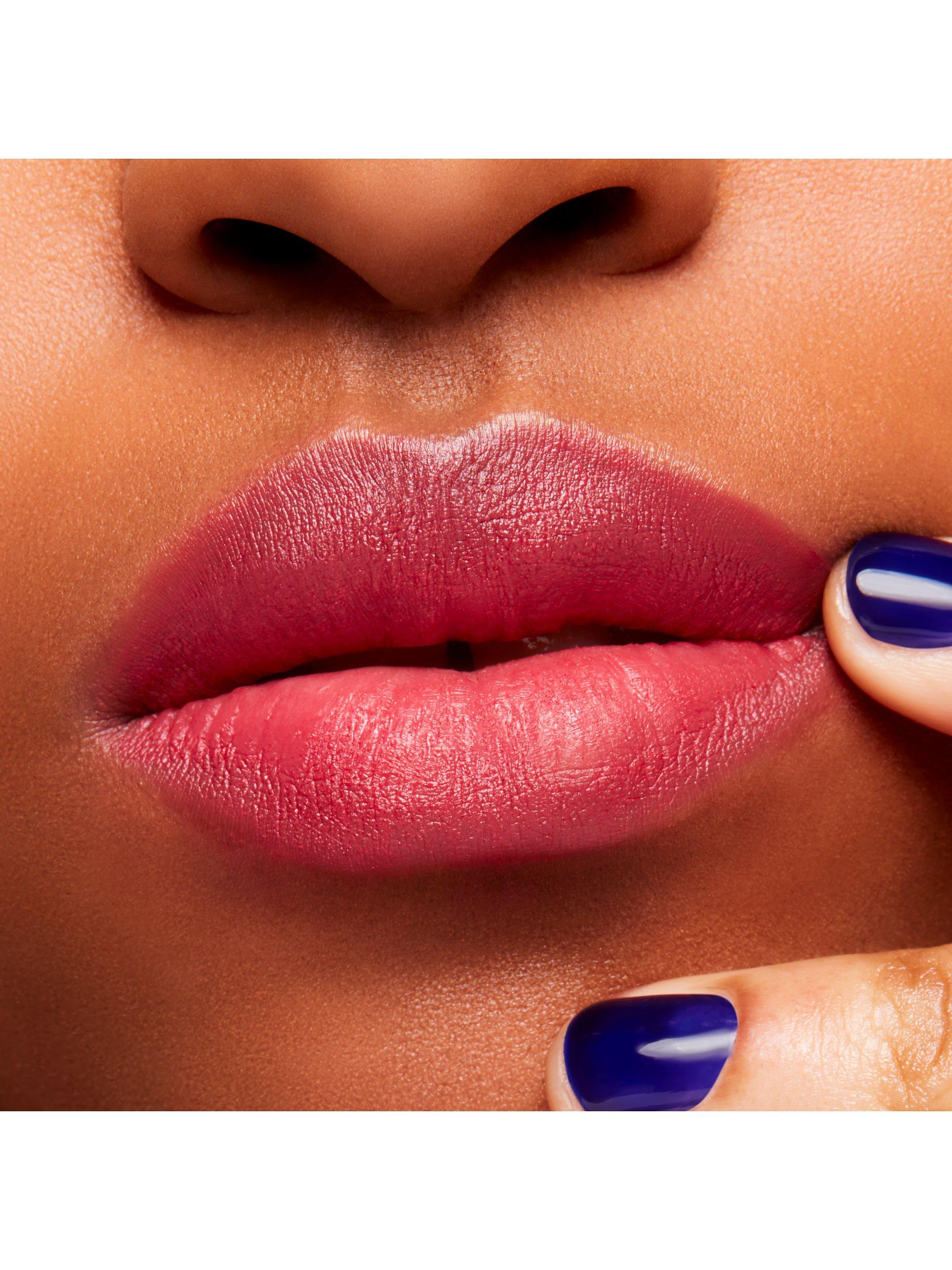 Product image 3 of 5, which shows MAC Lipstick -  Powder Kiss Velvet Blur Slim Stick, Wild Sumac