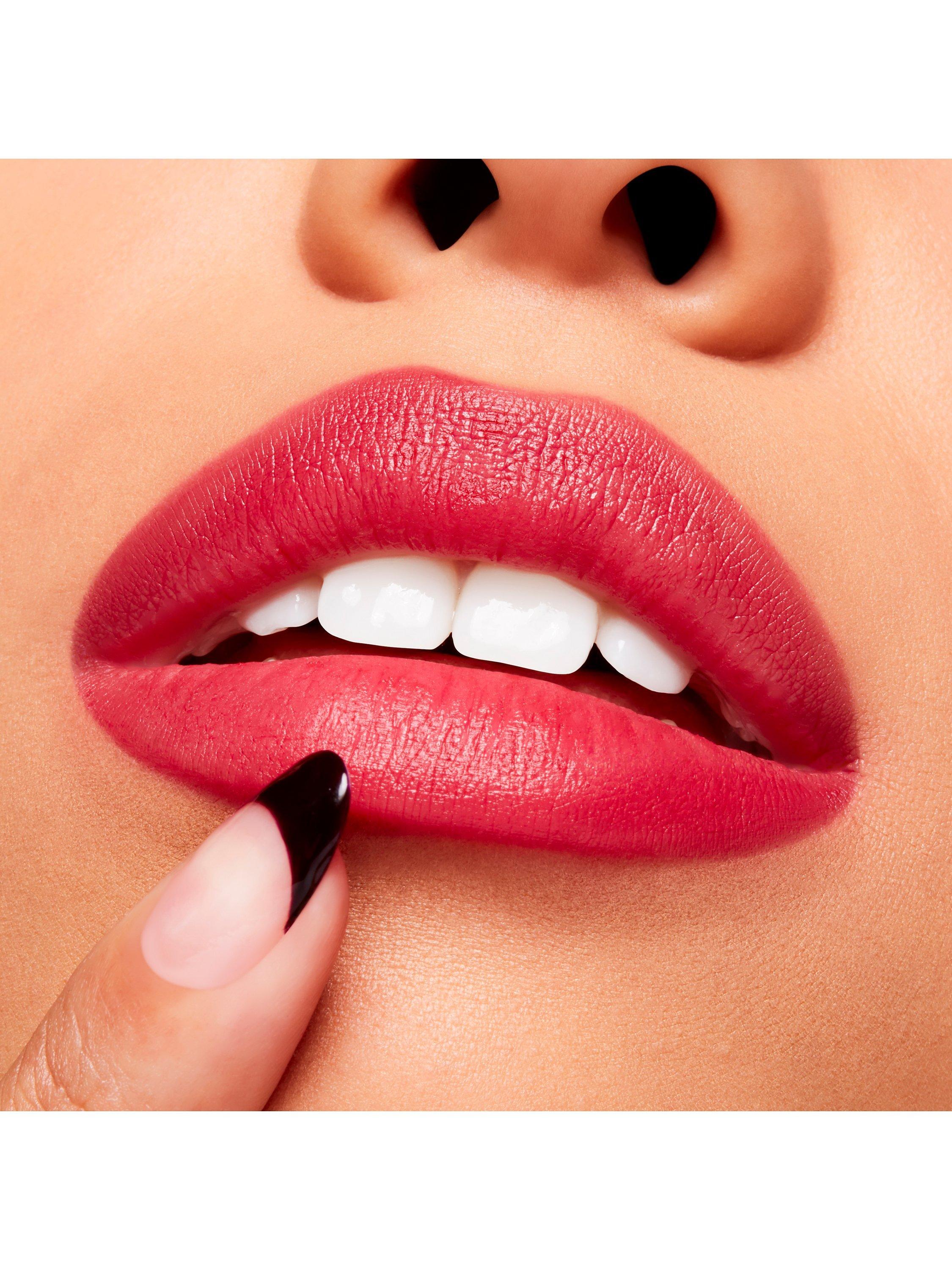 Product image 5 of 5, which shows MAC Lipstick -  Powder Kiss Velvet Blur Slim Stick, Wild Sumac
