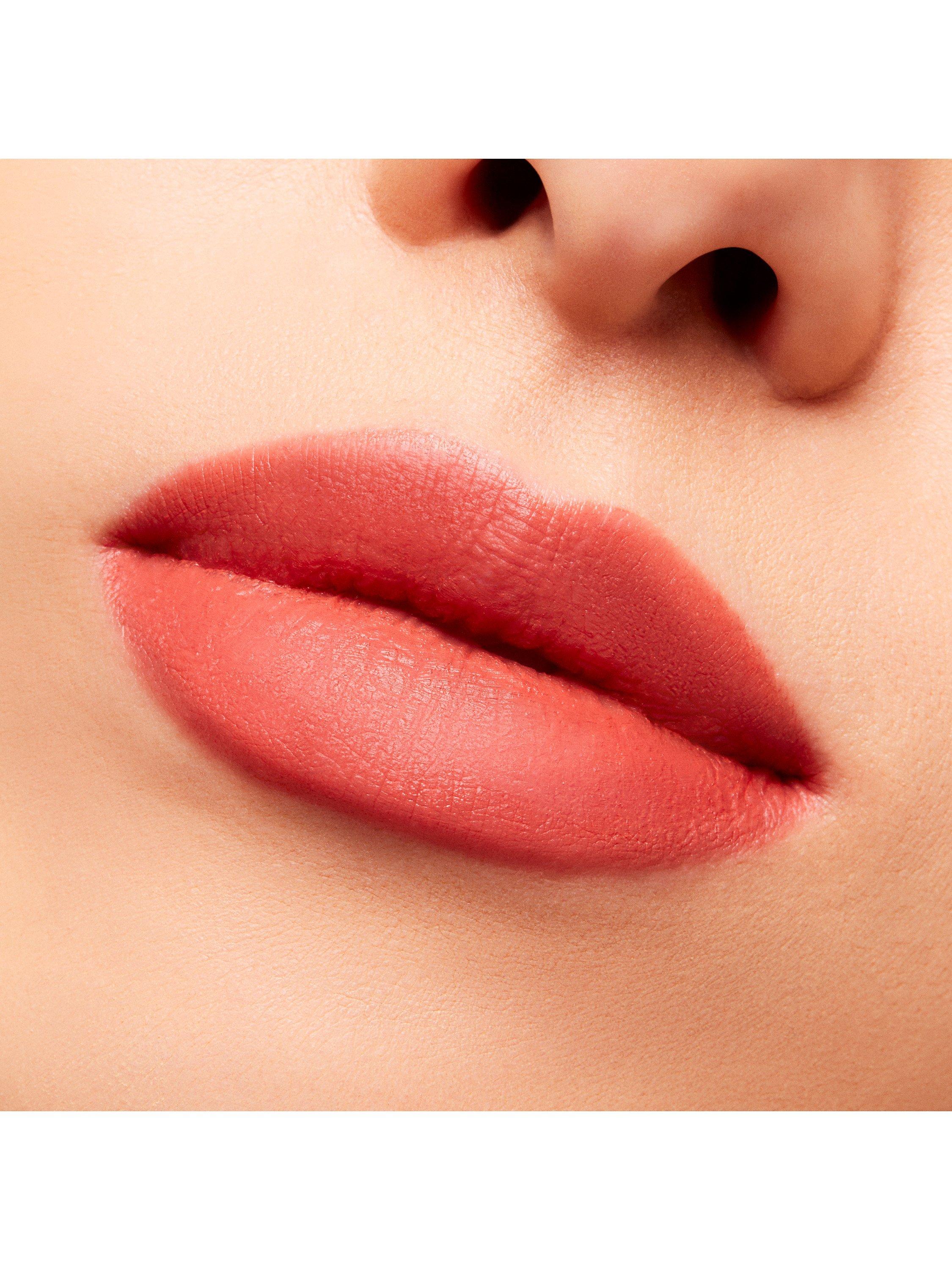 Product image 4 of 5, which shows MAC Lipstick -  Powder Kiss Velvet Blur Slim Stick, Gingerella