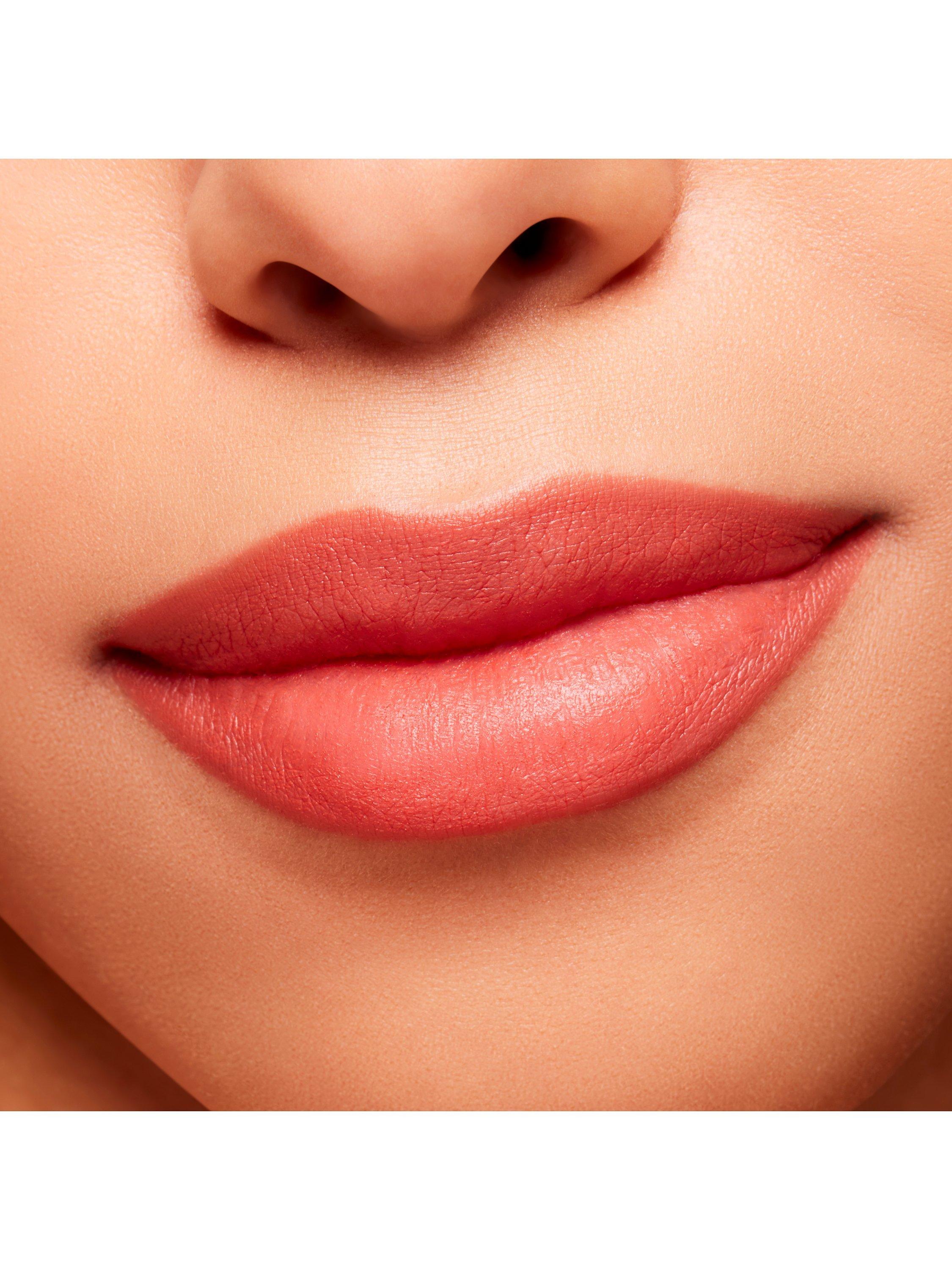 Product image 5 of 5, which shows MAC Lipstick -  Powder Kiss Velvet Blur Slim Stick, Gingerella
