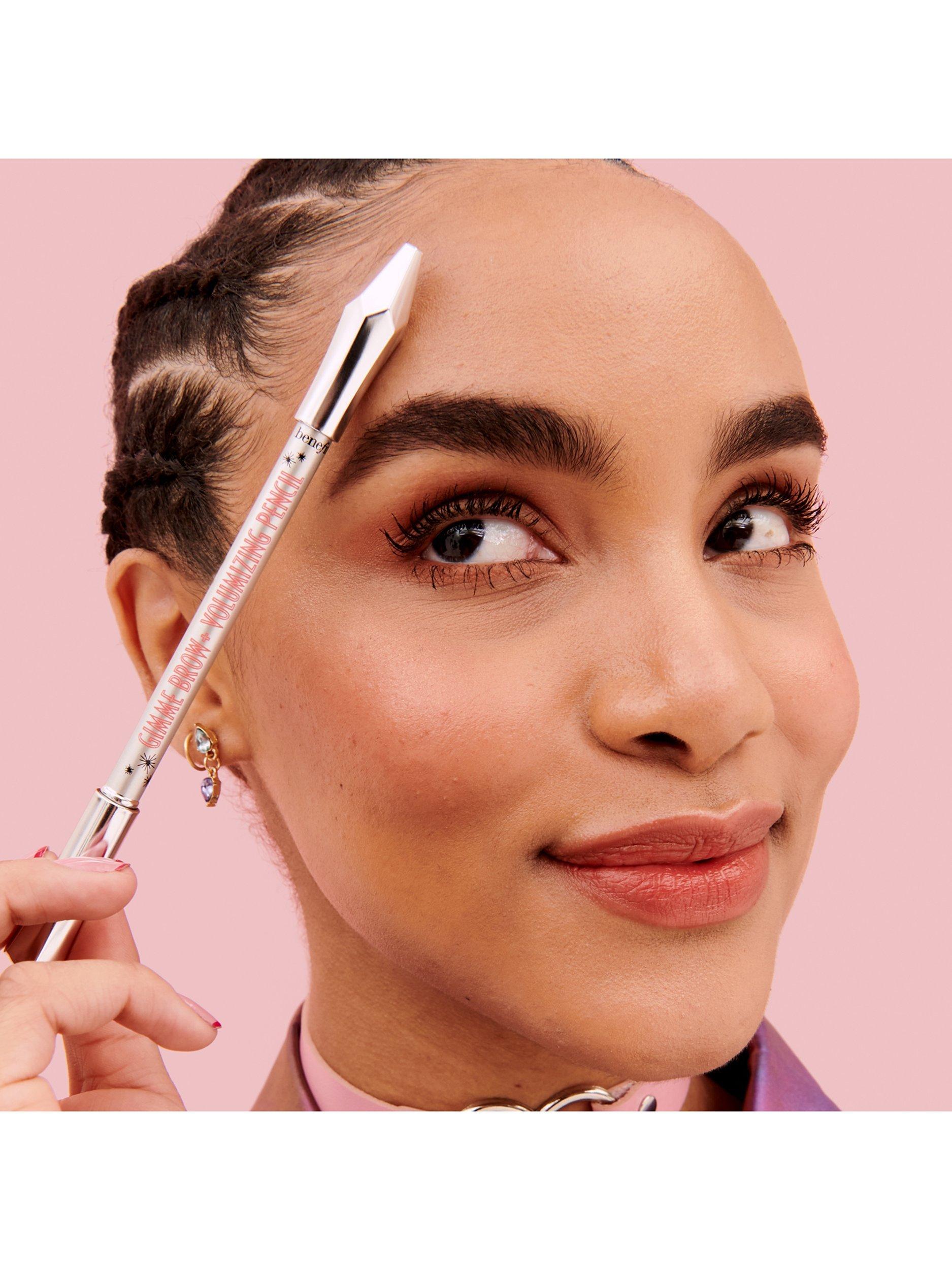 Product image 2 of 7, which shows Benefit Gimme Brow+ Volumising Pencil, 04 Warm Deep Brown
