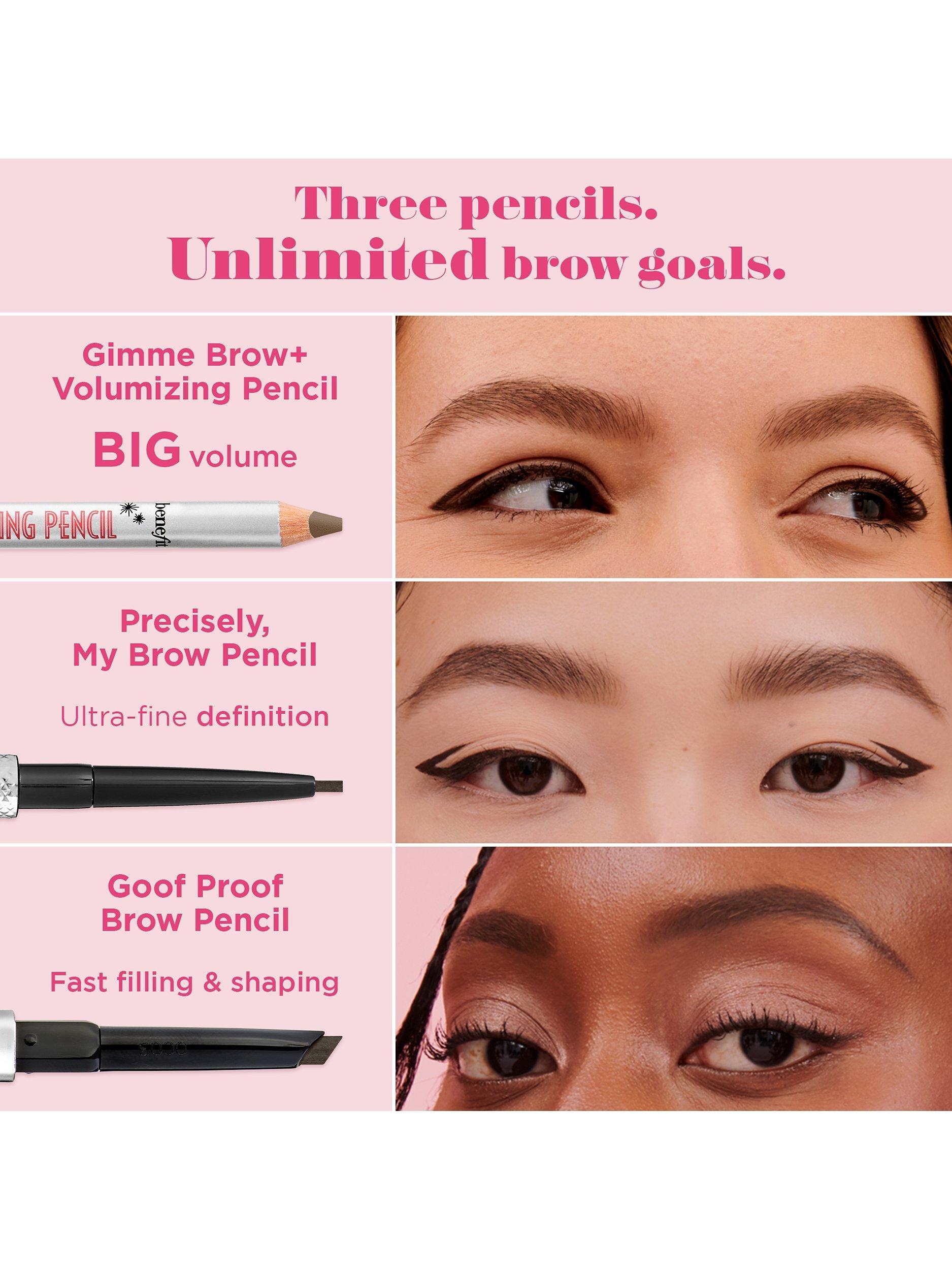 Product image 4 of 6, which shows Benefit Gimme Brow+ Volumising Pencil, Cool Grey