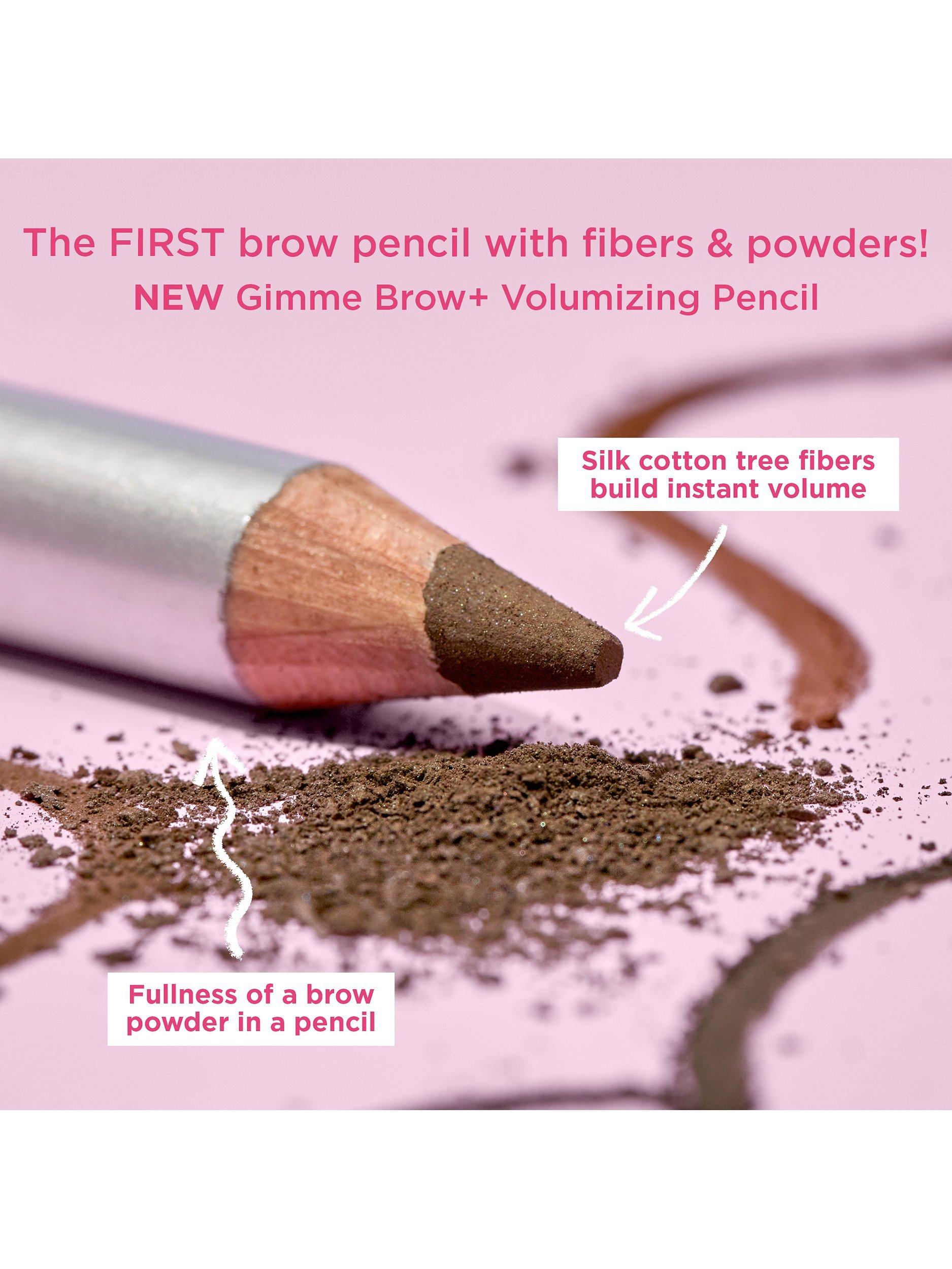 Product image 4 of 5, which shows Benefit Gimme Brow+ Volumising Pencil, 05 Warm Black-Brown