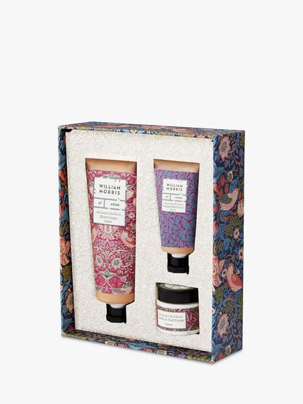 William Morris At Home Strawberry Thief Patchouli & Red Berry Hand Care Treats - view 2, Multi