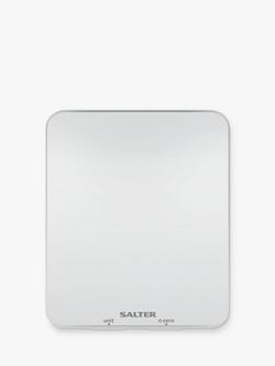 Salter Ghost Electronic Digital Kitchen Scale, 5kg, White - view 2, White