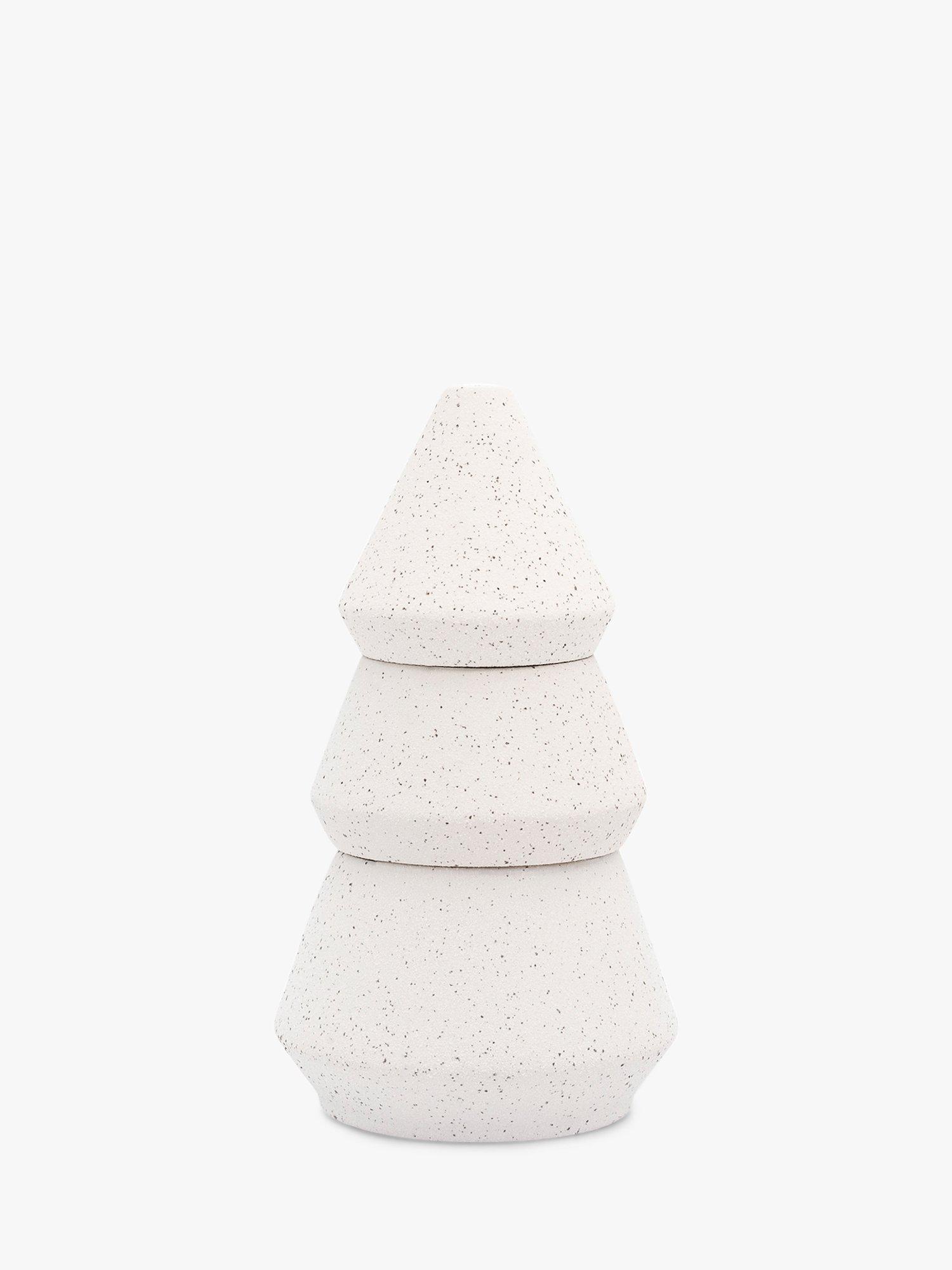 Paddywax Cypress & Fir Ceramic Christmas Tree Scented Candle, 452g