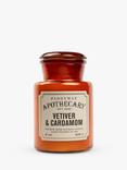 Paddywax Apothecary Vetivert & Cardamon Scented Candle, 226g