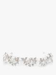 Jon Richard Emery Silver Plated Leaf And Bead Headband