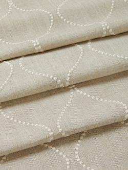 John Lewis Ellewood Knot Furnishing Fabric - view 2, Natural