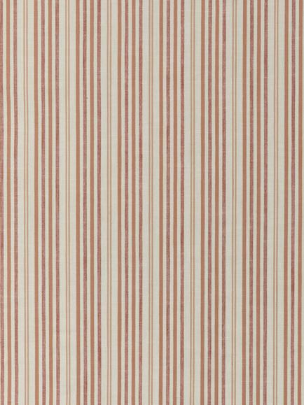 John Lewis Ottoman Stripe Furnishing Fabric, Terracotta