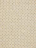 John Lewis Trace Wood Block Furnishing Fabric, Ochre