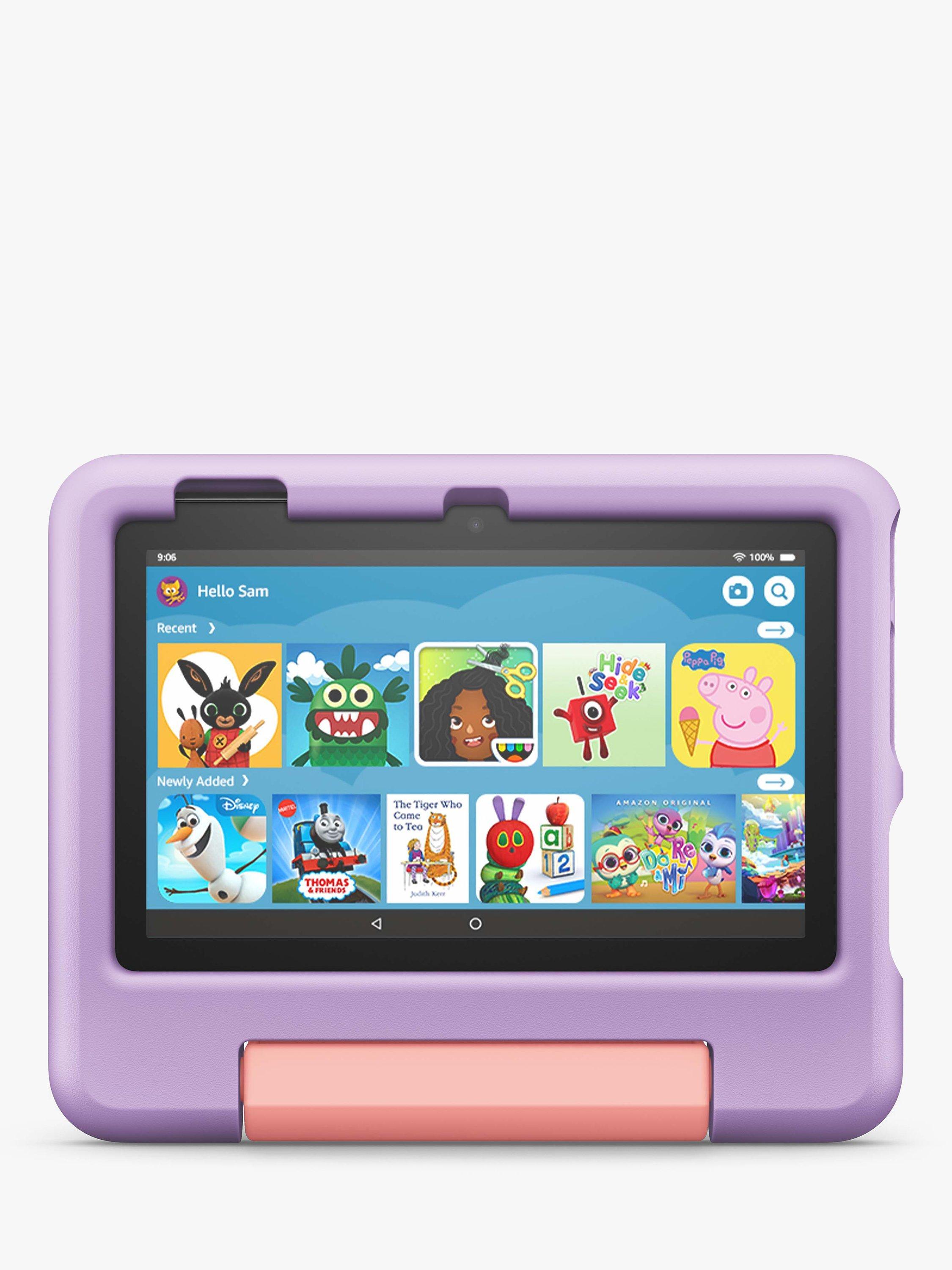 Amazon Fire 7 Kids Edition Tablet (12th Generation, 2022) with Kid-Proof  Case, Quad-core, Fire OS, Wi-Fi, 16GB, 7