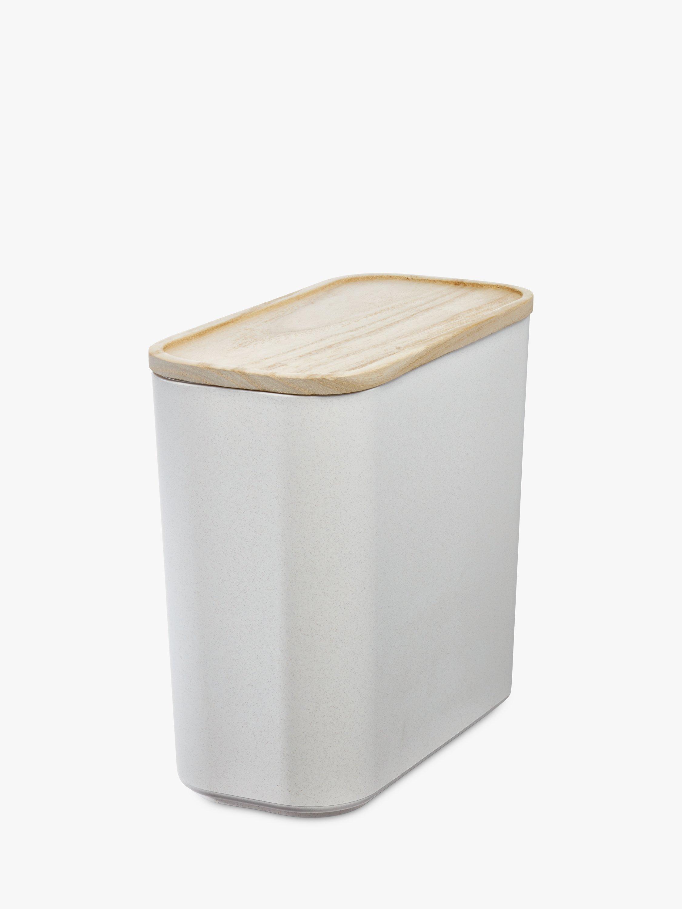 Rosanna Pansino & iDesign Bio-Resin Lidded Canister, Coconut/Natural, 3.8L