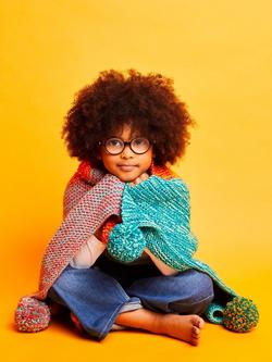 Sirdar Kith & Kin Cuddle Blanket Knitting Kit - view 2, 