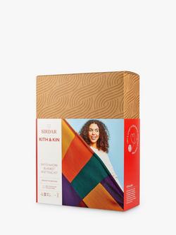 Sirdar Kith & Kin Patchwork Blanket Knitting Kit, 