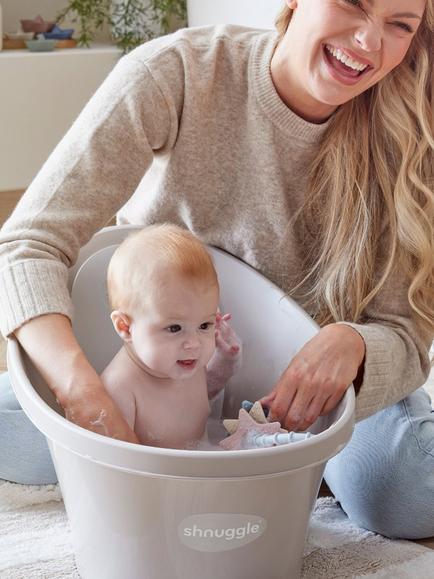 Shnuggle Baby Bath Tub - view 2, Taupe