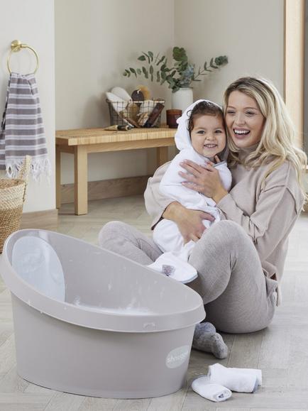 Shnuggle Toddler Bath Tub - view 2, Taupe