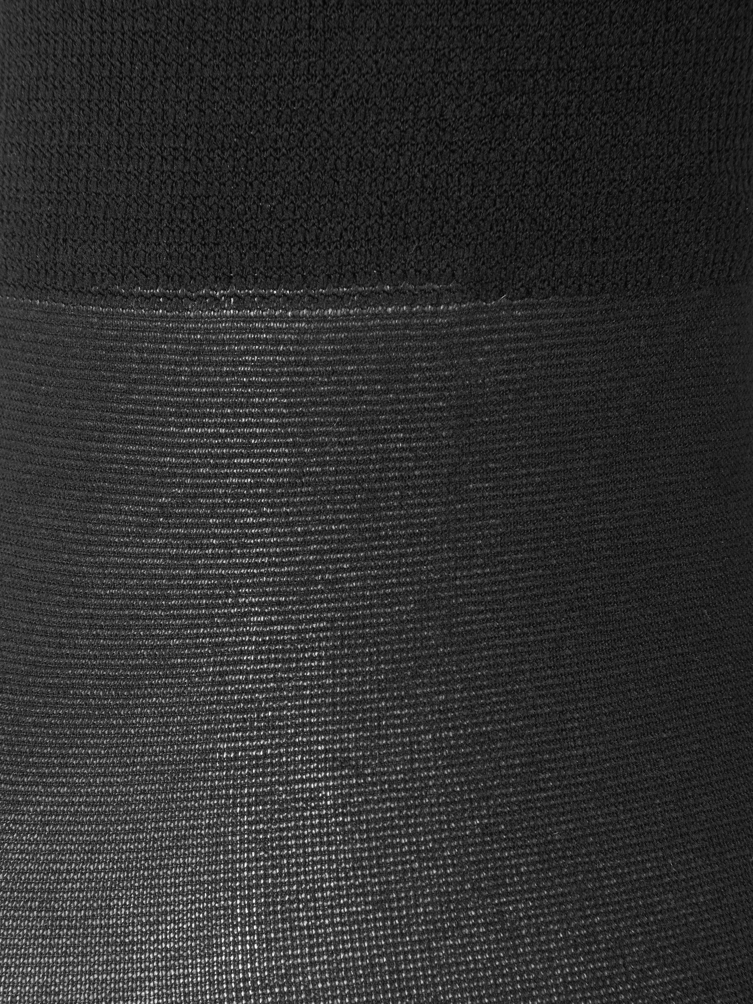 Product image 2 of 2, which shows John Lewis 40 Denier Ankle-High Tights, Pack of 2, Black