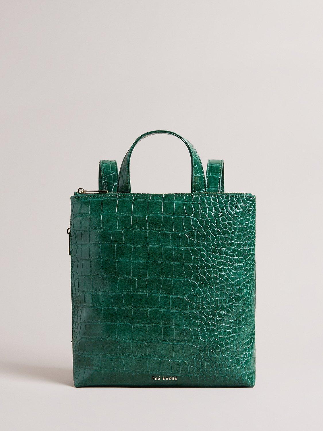 Ted Baker Belax Textured Backpack, Green