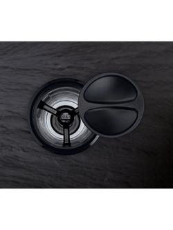 Cole & Mason Horsham Inverta Pepper Mill, Chrome/Clear - view 2, Chrome/Clear