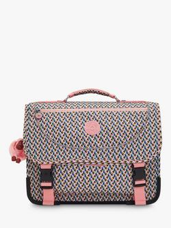 Kipling Kids' Preppy Medium School Backpack, Girly Geo, Girly Geo